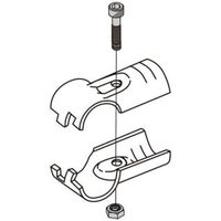 矢崎化工 yazaki イレクター φ28 メタルジョイント用 M6ー25B ボルトナット 1枚(1個) 564-4748（直送品）