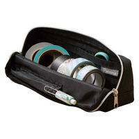 レイメイ藤井 パタミーペンケース マグネット内蔵 ブラック FY1380B 1個（直送品）