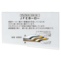 馬印 アルミフレーム 壁掛ホーローホワイトボード 460×310 MR1 1枚（直送品）