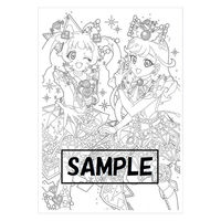 ショウワノート ショウワ B5.ぬりえ ひみつのアイプリ 500550701 1セット(1冊×10)（直送品）