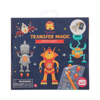 トライブ おもちゃ 転写シールあそび クリエイト ロボット 410392 1個（直送品）