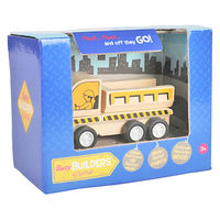 トライブ おもちゃ はたらくくるま工事現場 ダンプカー 木製 410534 1個（直送品）