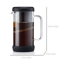 Barista&Co コーヒードリッパー One Brew Black 350ml 423961 1個（直送品）
