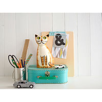 Hannah Turner 貯金箱 Money box Cat ネコ GINGER 423993 1個（直送品）