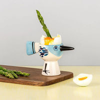 Hannah Turner エッグカップ Egg cups Birdy 小鳥 BLUE 424008 1個（直送品）