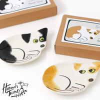 Hannah Turner トレイ Trinket Dish 動物 BROWN 424016 1個（直送品）