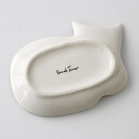 Hannah Turner トレイ Trinket Dish 動物 BLACKxWHITE 424013 1個（直送品）