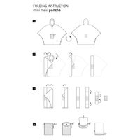 カッパ MINI MAXI PONCHO DOTS WHITE ミニマキシ ポンチョ DOTSWHITE 445764 1個（直送品）