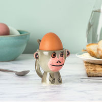 Hannah Turner エッグカップ monkey 456522 1個（直送品）