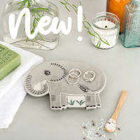 Hannah Turner トレイ Trinket Dish 動物 Elephant 456538 1個（直送品）