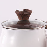 ユニカ マルチポット 15cm IH対応 ピンクマーブル マルチポットパン 486091 1個（直送品）