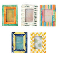 東京かんかん フォトフレーム ボーンミニフレーム S 名刺 チェキ キャメルボーン オレンジ 487204 1個（直送品）