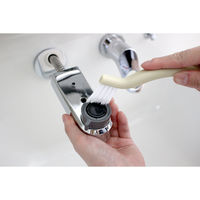 アズマ工業 蛇口ブラシ 蛇口まわり専用 狭い溝 掃除ブラシ 汚れ落とし 490714 1個（直送品）