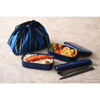 イエロースタジオ 箸&スプーンコンビセット 25EDGE ブルー 490799 1個（直送品）