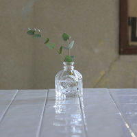 SOW 花瓶 プチフラワーベース クリア サンク 490942 1個（直送品）