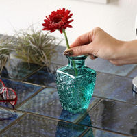 SOW 花瓶 プチフラワーベース グリーン シス 490945 1個（直送品）