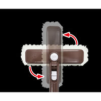 アズマ工業 外壁ブラシ ヘッド 角度がかわる ロング 高所 網戸 シャッター カビ 491084 1個（直送品）