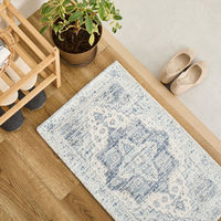 萩原敷物 玄関マット 45×75 シェニールマット ジャガード織 室内 シュリア 492655 1個（直送品）