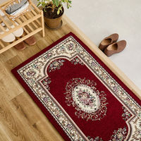 萩原敷物 玄関マット 60×90 ダミニ 室内 レッド 492663 1個（直送品）