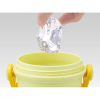 スケーター 水筒 480ml 直飲プラワンタッチボトル ジョージ アルファベット 493347 1個（直送品）