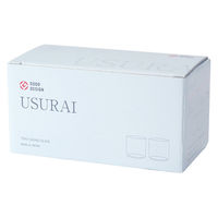 東洋佐々木ガラス USURAI タンブラー 355ml セット 2個入 A 493451 1個（直送品）