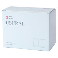 東洋佐々木ガラス USURAI タンブラー 355ml セット 2個入 B 493452 1個（直送品）