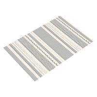 ルークラン ランチョンマット アプリクス ジオクラシック グレー 494724 1個（直送品）