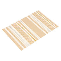 ルークラン ランチョンマット アプリクス ジオクラシック オレンジ 494726 1個（直送品）