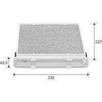 PIAA エアコンフィルター 車用 EVC-F3 1個（直送品）