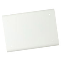 ハイロジック スチールシェルフ コの字 280x100x200mm ホワイト 59056 1個（直送品）