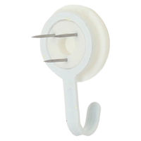 ハイロジック 打ち込みピンフック ホワイト 得用 12個入 32545 1個（直送品）