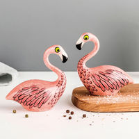 Hannah Turner 調味料入れ 塩コショウ入れ アニマル Flamingo 424026 1個（直送品）