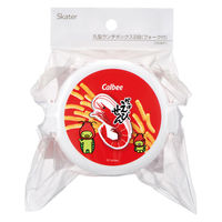 スケーター 弁当箱 二段 500ml 丸型ランチボックス2段 カルビー かっぱえびせん 493423 1個（直送品）