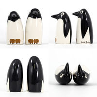 Hannah Turner 調味料入れ 塩コショウ入れ アニマル Penguin 424027 1個（直送品）