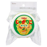 スケーター 弁当箱 500ml 丸型ランチボックス2段 カルビー じゃがりこ 493422 1個（直送品）