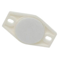 ハイロジック ボールキャスターミニ ホワイト 4個入 60492 1個（直送品）