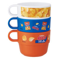 スケーター コップ 220ml スタッキングコップ 3個セット ポテチうすしお味 494163 1個（直送品）