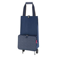 reisenthel ショッピングカート FOLDABLETROLLEY HERRINGBONEDARKBLUE 438104 1個（直送品）