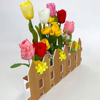 ポップギャラリー(POPGALLERY) チューリップ垣根アレンジ TE1-1401 1個（直送品）