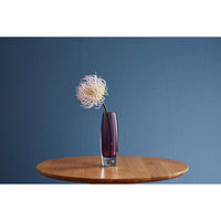 ホワイエ 花瓶 PV一輪挿しスリム パープル 402552 1個（直送品）