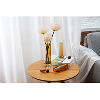 ホワイエ 花瓶 PV一輪挿しスリム ブラウン 402554 1個（直送品）