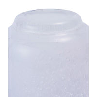 ホワイエ 花瓶 DGボトル ガラス 直径10.5x高さ16 クリアホワイト 413787 1個（直送品）