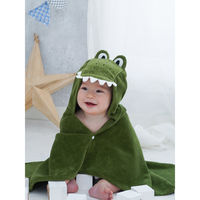 ディーゴ ベビータオル フード バスタオル 出産祝い おくるみ アリゲーター 432984 1個（直送品）