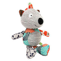 ルークラン おもちゃ 犬用 ループ フレンディ ネイチャーウルフ ぬいぐるみ 噛む ペット 447489 1個（直送品）