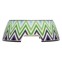 ルークラン フードボウル ループ スタイリーボウル S 犬 猫 ペット フォレストグリーン 447586 1個（直送品）