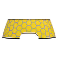 ルークラン フードボウル ループ スタイリーボウル M 犬 猫 ペット ハニカムイエロー 447588 1個（直送品）