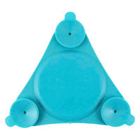 ルークラン フードボウル 早食い防止 ループ リックマット デルタ シリコン 犬 猫 ペット ターコイズ 447593 1個（直送品）