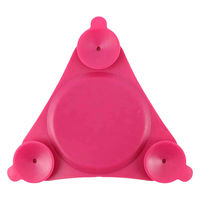 ルークラン フードボウル 早食い防止 ループ リックマット デルタ シリコン 犬 猫 ペット パープル 447594 1個（直送品）