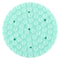 ルークラン フードボウル 早食い防止 ループ スナフマット コローラ シリコン 犬 猫 ペット ミント 447605 1個（直送品）