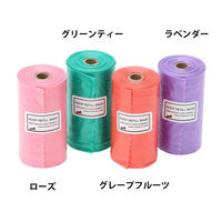 ルークラン うんち袋 犬用 ループ マナーズ 詰替え用 4ロール 防臭 散歩 ペット ローズ 447672 1個（直送品）